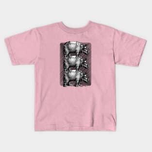 Rhinoceros-4 Kids T-Shirt